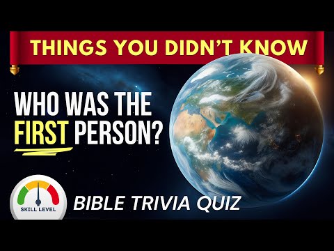 The Creation BIBLE QUIZ 🌎 - The Ultimate Bible Quiz - 30 Questions