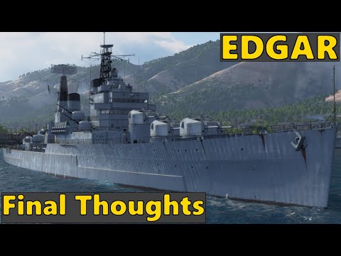 Edgar - Review - Super British Cruiser | World of Warships