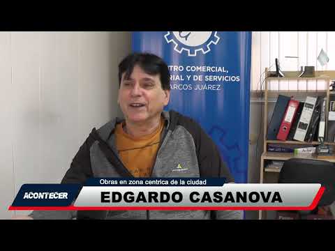 Marcos Juárez: Remodelación de la zona céntrica. La palabra del Centro Comercial