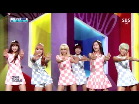 HELLO VENUS - Would You Stay For Tea? 130505 Inkigayo Comeback Stage