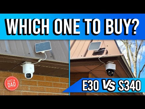 Eufy SoloCam S340 vs E30 COMPARISON Solar Powered Wireless Security Camera Wi-Fi
