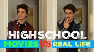 HIGH SCHOOL IN MOVIES VS REAL LIFE | Brent Rivera
