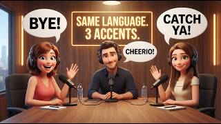 American vs British vs Australian English | Same Word, 3 Accents | Learn Australian Englsh