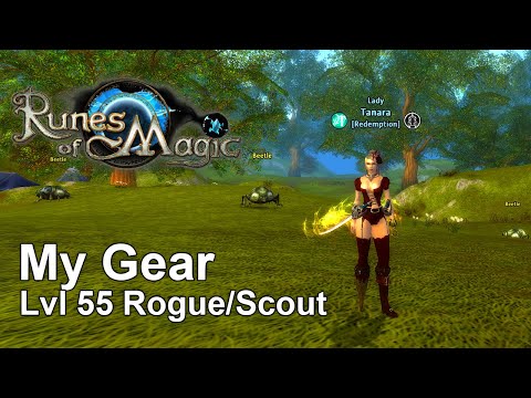 Runes Of Magic - My Gear (Lvl 55 Rogue/Scout)