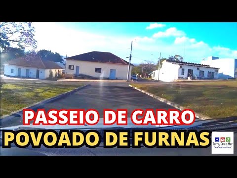 PASSEIO DE CARRO NO POVOADO DE FURNAS - SÃO JOSÉ DA BARRA-MG