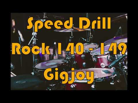 Speed Drill - Rock - From 140 to 149 bpm in 5 minutes