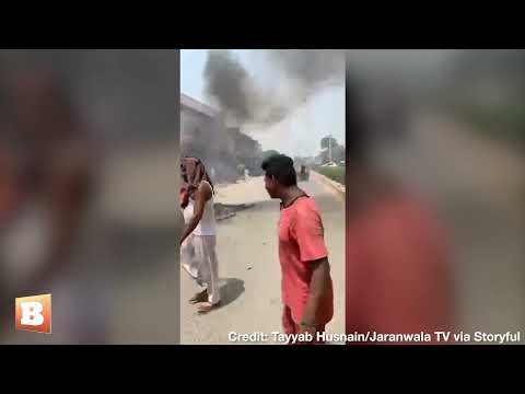 Mob Smashes, Burns Christian Church, Homes in Pakistan