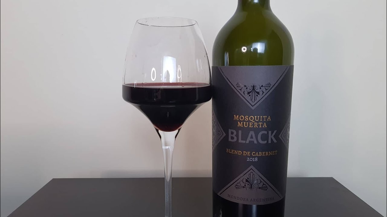 #0310 - Vinho Mosquita Muerta Black Blend de Cabernet 2018 #vinho #vino #wine