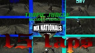 [MX vs ATV Reflex] 15 Laps On Tropic Jungle