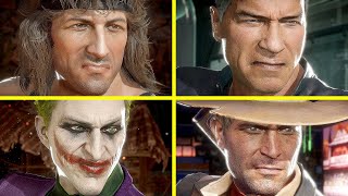 All Characters Perform Erron Black Friendship - MK11@4K 60ᶠᵖˢ MAX Settings I RTX 4090✔