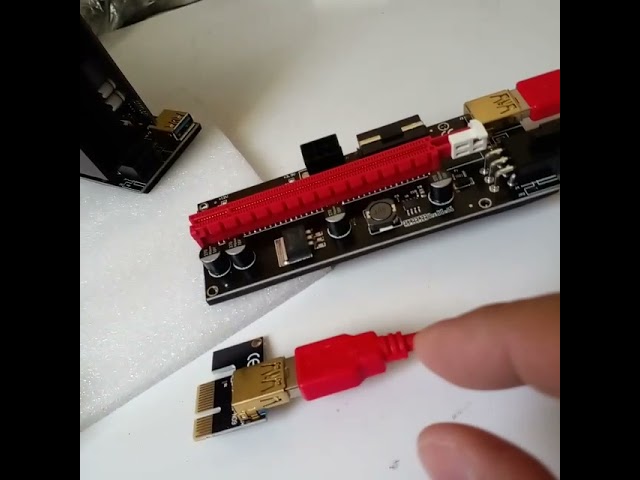 Vídeo relacionado con RongZy PCI-E 3.0 X1 Riser Cable para Tarjeta de Sonido/Grabación/Red/Expansión PCI-E 3.0 X1 Cable de Extensión Doble ángulo Recto Cable Length 20cm