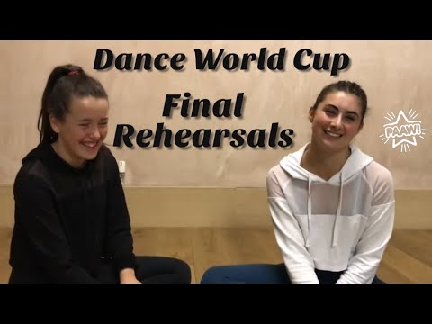 Dance World Cup Final Rehearsals