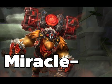 Miracle- Pro Earthshaker Offlane Rank MMR Game