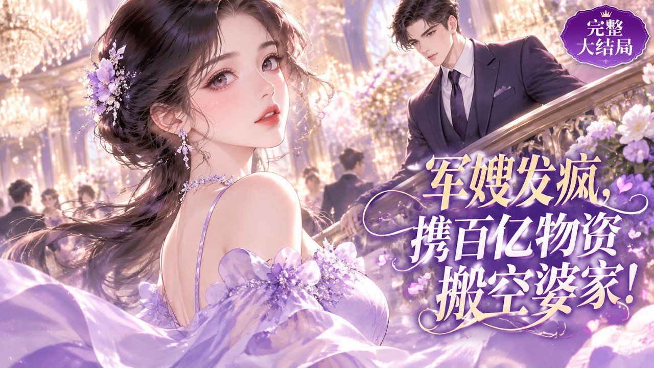 【完结】💕《军嫂发疯，携百亿物资搬空婆家！》苏清婉重生七零，前世当了一辈子贤惠媳妇，却被婆家?
