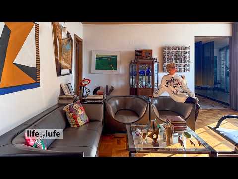 Inspirierendes Triplex: Architektur, brasilianische Kunst und Weltdesign