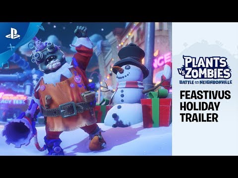 Plants vs. Zombies: Battle for Neighborville | Feastivus Holiday ft. Sir Patrick Stewart | PS4