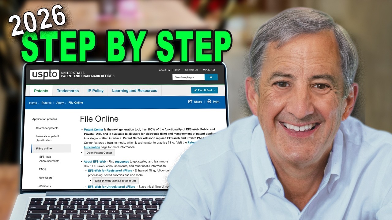 2026 File Your Provisional Patent Application - Step by Step Full Demo