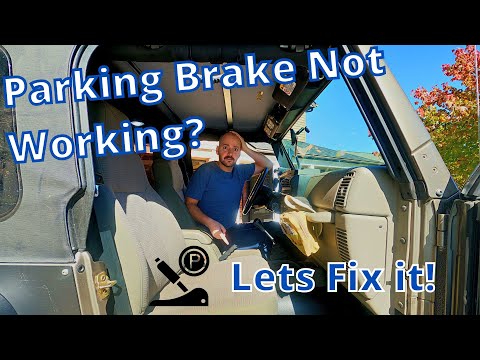 Jeep TJ Parking Brake Fix