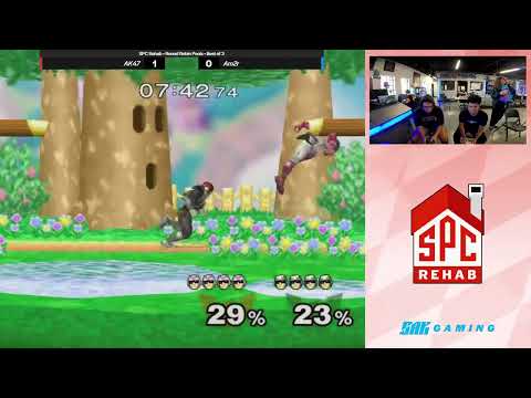 SPC Rehab 3 Pools - AM2r (Captain Falcon) vs. AK47 (Captain Falcon)