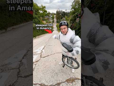 unicycle VS steepest hill