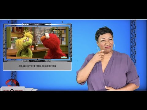 Sesame Street tackles addiction (ASL - 10.11.19)