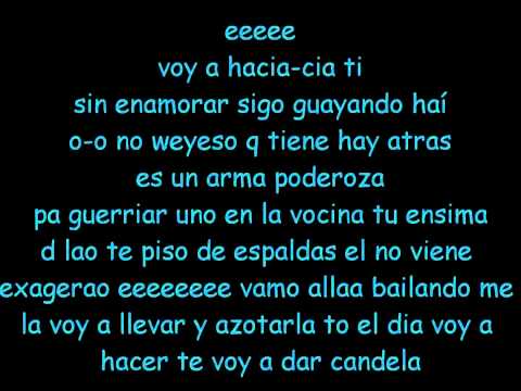 Gocho ft Jowell - Dandole (letra).