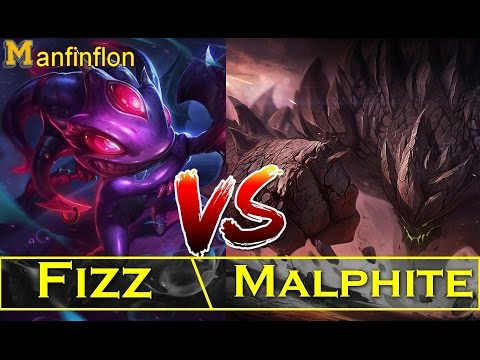 Fizz vs Malphite s6 top | Ranked | Lol en español