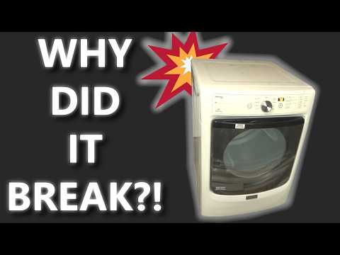 Maytag Dryer Won't Start?  Could be a simple fix!