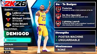 6’8 DEMIGODS ARE BACK on NBA 2K26 👀 BEST ALL AROUND POINT GUARD BUILD on NBA 2K26!