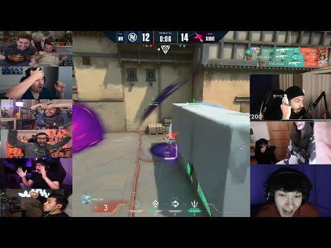 ENVY VS X10C LAST ROUND | TARIK TenZ KYEDAE MIXWELL SINATRAA JONAS & MORE REACTS
