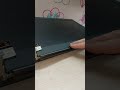 Как снять декоративную накладку с крышки матрицы Lenovo