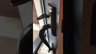 Kwikset thumb latch door handle removal how-to