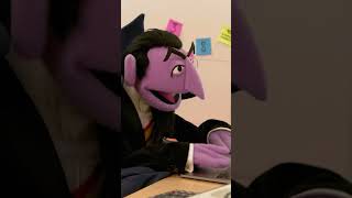 The Count counts his emails #sesamestreet