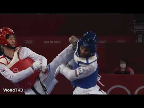 3 points. HOSSEINI Mirhashem IRI - LEE Daehoon KOR