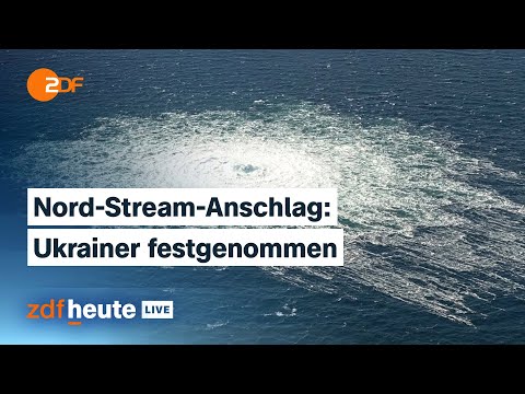 Nord Stream: What role did Serhii K. play? | ZDFheute live on new arrest in Italy
