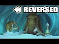 Ice Age 2002 Ice Slide Scene REVERSED