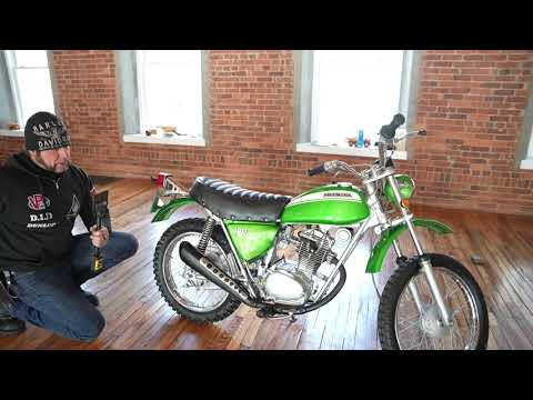 AUCTION STARTS FRIDAY 1970 Honda SL100 K0 Motosport