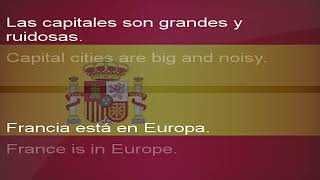 spanish for beginners audio + text