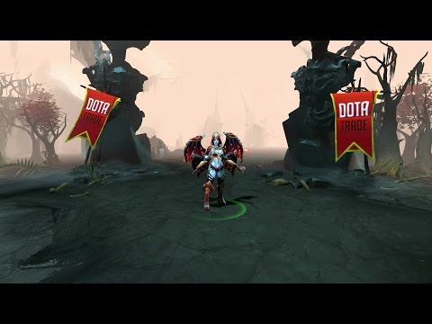 Sanguine Royalty Queen of Pain custom animation preview Dota 2