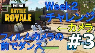 # 3【FORTNITE】複数のフィルムカメラの前でダンス【chillout room】
