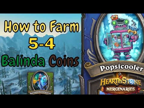 How to Farm Balinda Coins GUIDE (Popsicooler 5-4) - Hearthstone Mercenaries
