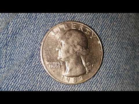 1982 P WASHINGTON QUARTER!