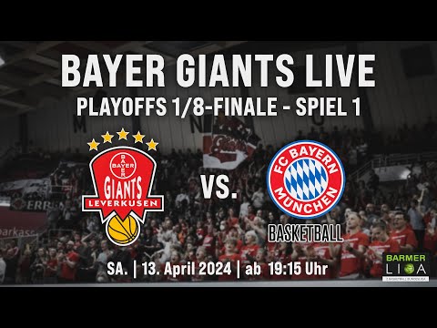 BAYER GIANTS Leverkusen vs. FC Bayern Basketball II | PO 1/8-Finale Spiel 1 | ProB Nord 2023/24