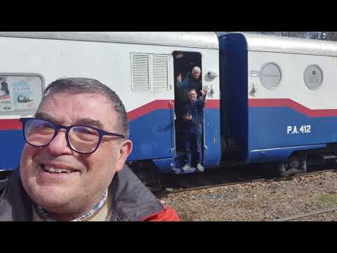 Tren TMI rumbo a Justo Daract Provincia de San Luis, pasando por Estación Mercedes P. 