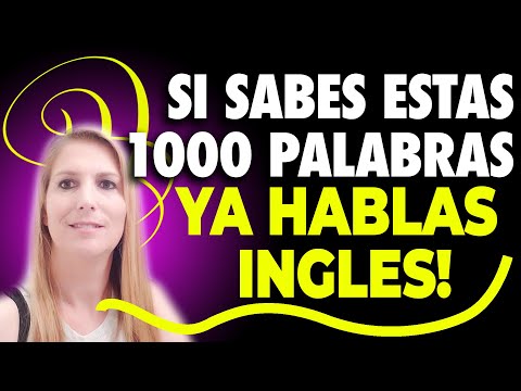 Las 1000 Palabras en Inglés que Todos los Principiantes Deben Saber! - 2 HORAS de Inglés!