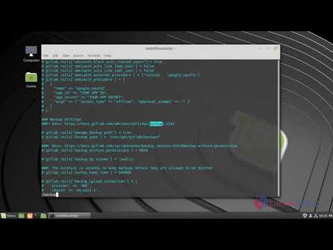 How to Change the Default Backup Location in GitLab | LinuxHelp Tutorials