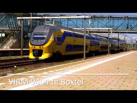 Doorkomst VIRM 9404 op station Boxtel!