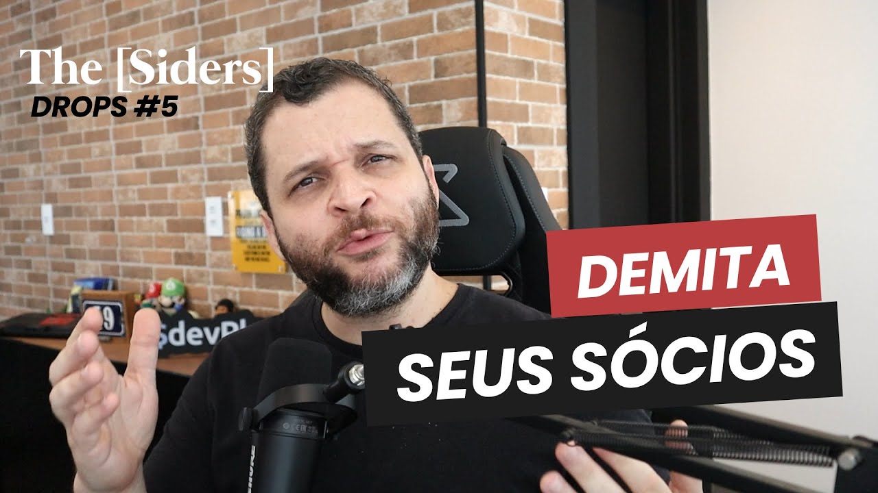 Seu SaaS não precisa de Sócios! | TheSiders Drops #5