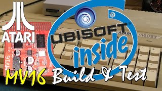 Ubisoft Hardware?  Atari ST Sound Cart - MV16 Build & Test