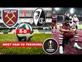 West Ham vs Freiburg 5-0 Live Stream Europa League Football UEFA UEL Match Today Score Highlights